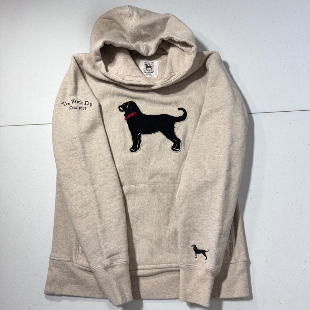 Coastal Nautical Taylor Swift TTPD Medium The Black Dog Oatmeal Hoodie Swiftie
